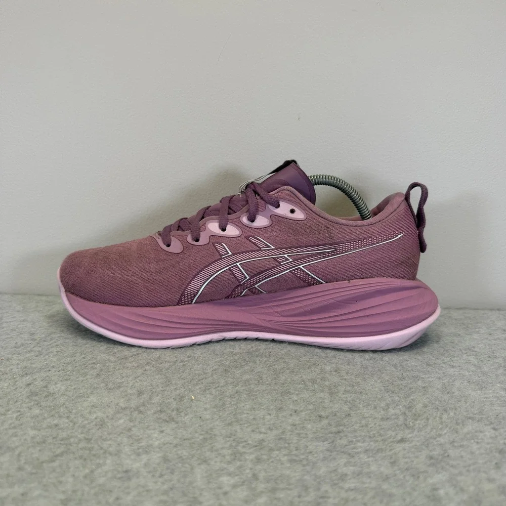 ASICS Gel-Cumulus 27 Womens Shoes Size 8 Plum Lavender Running Sneakers 1012B772